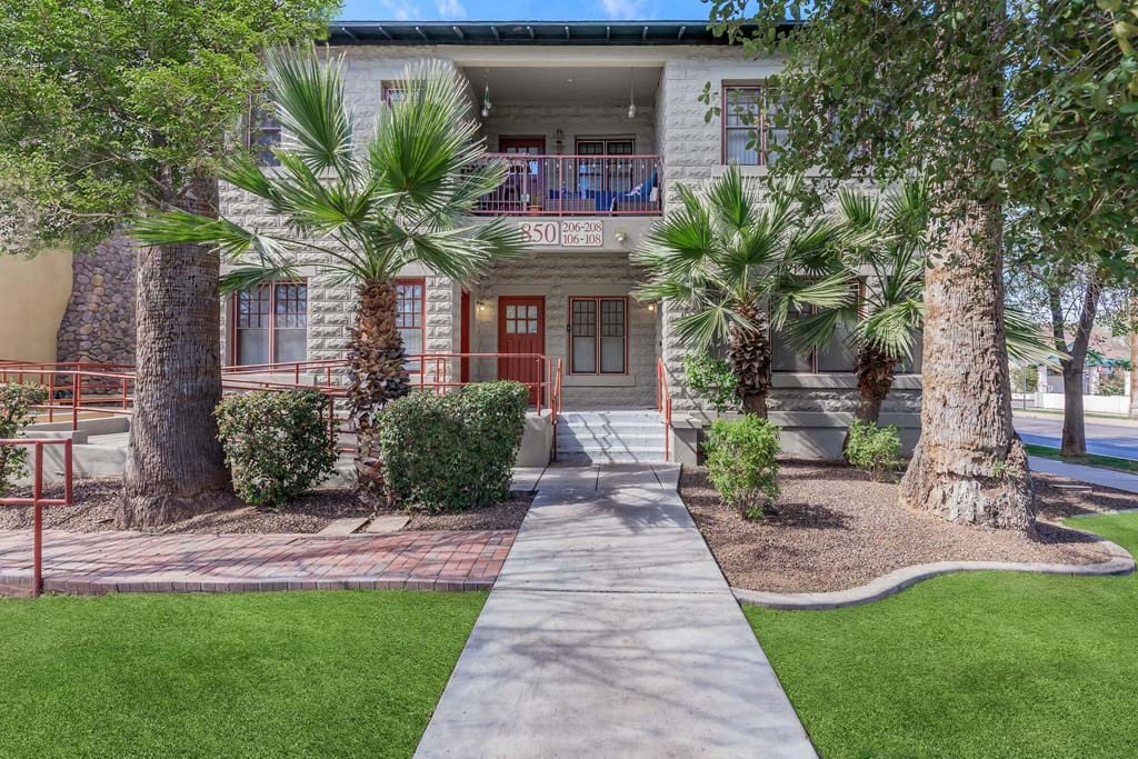 Sidewalk to swimming pool