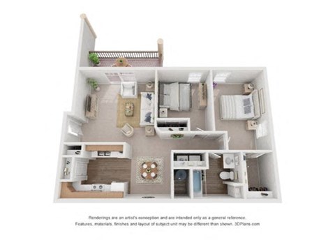 a floor plan of a house with a bedroom