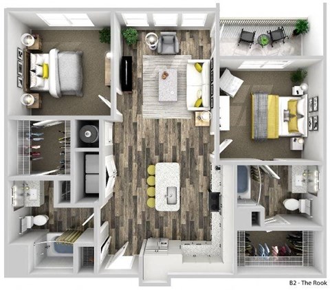 3 bedroom floor plan  the residences at sawmill estates apartments in