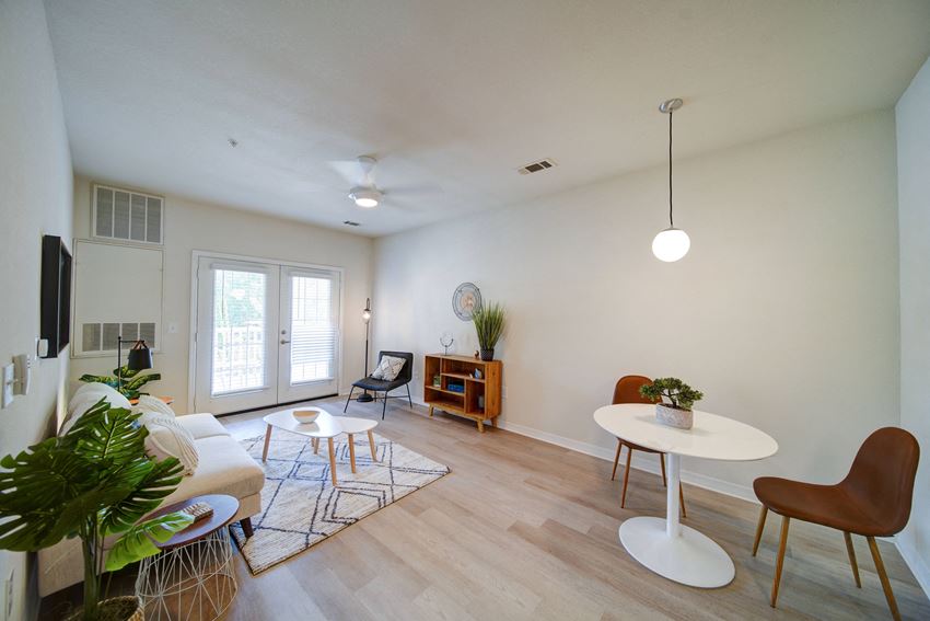apartment living room and dining area - Photo Gallery