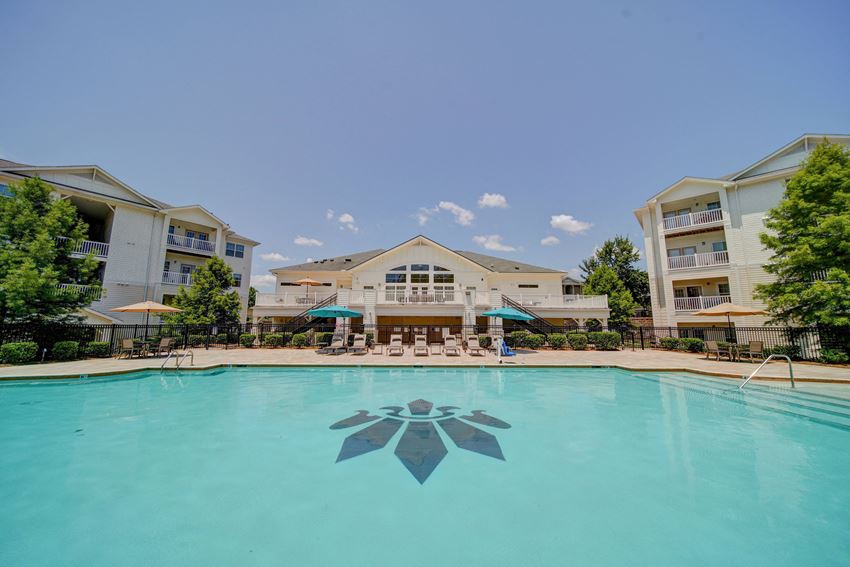 outdoor pool at apartment complex - Photo Gallery
