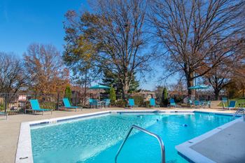 Two Refreshing Salt Water Pools at Nob Hill Apartments, Nashville, Tennessee