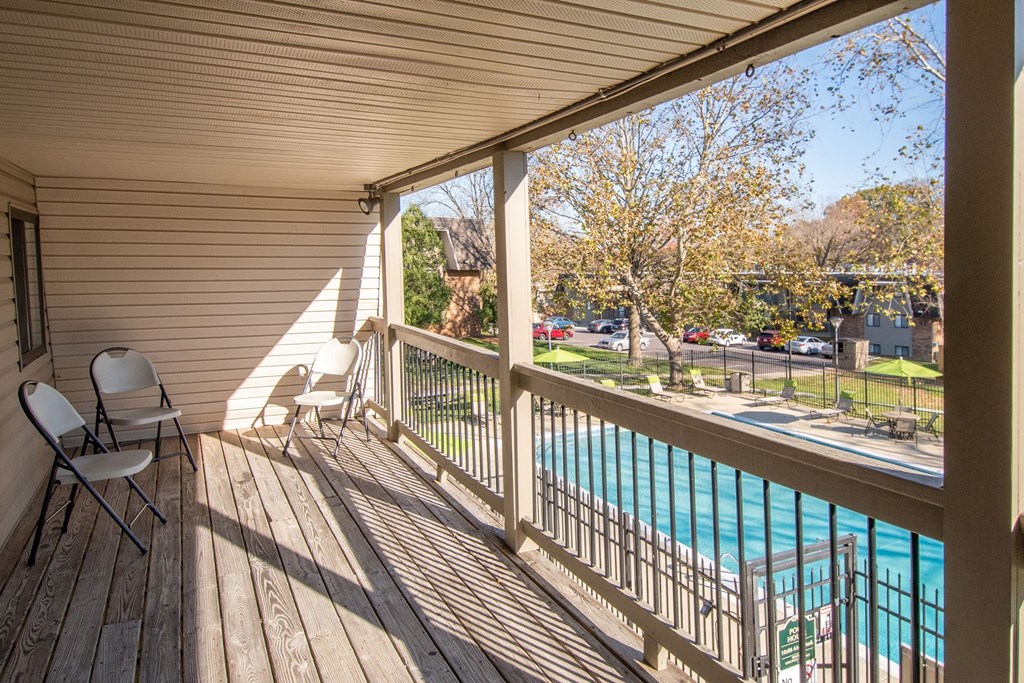 Private Balcony or Patio at Nob Hill Apartments, Tennessee