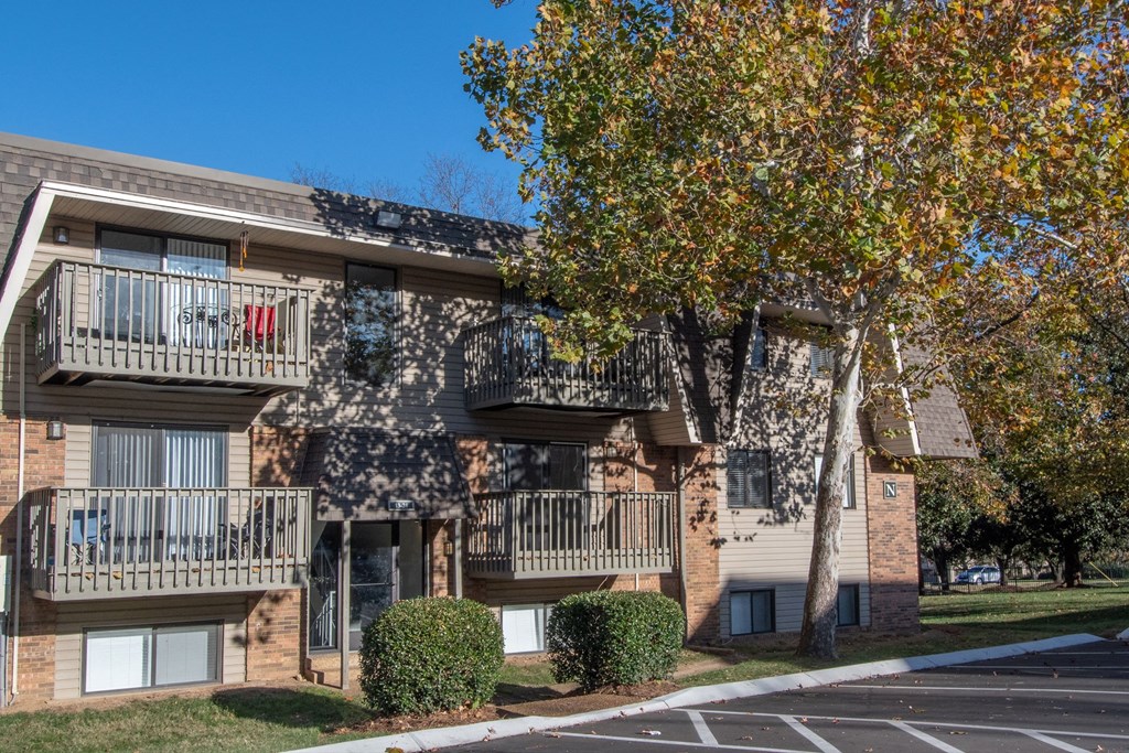 Off Street Parking at Nob Hill Apartments, Nashville, Tennessee