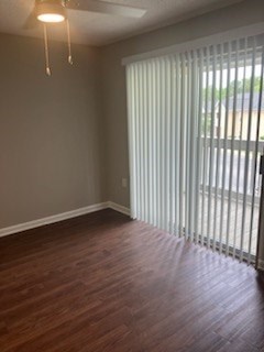 Living Room With Brand New LVP Flooring