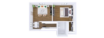 1 Bed 1 Bath Renovated