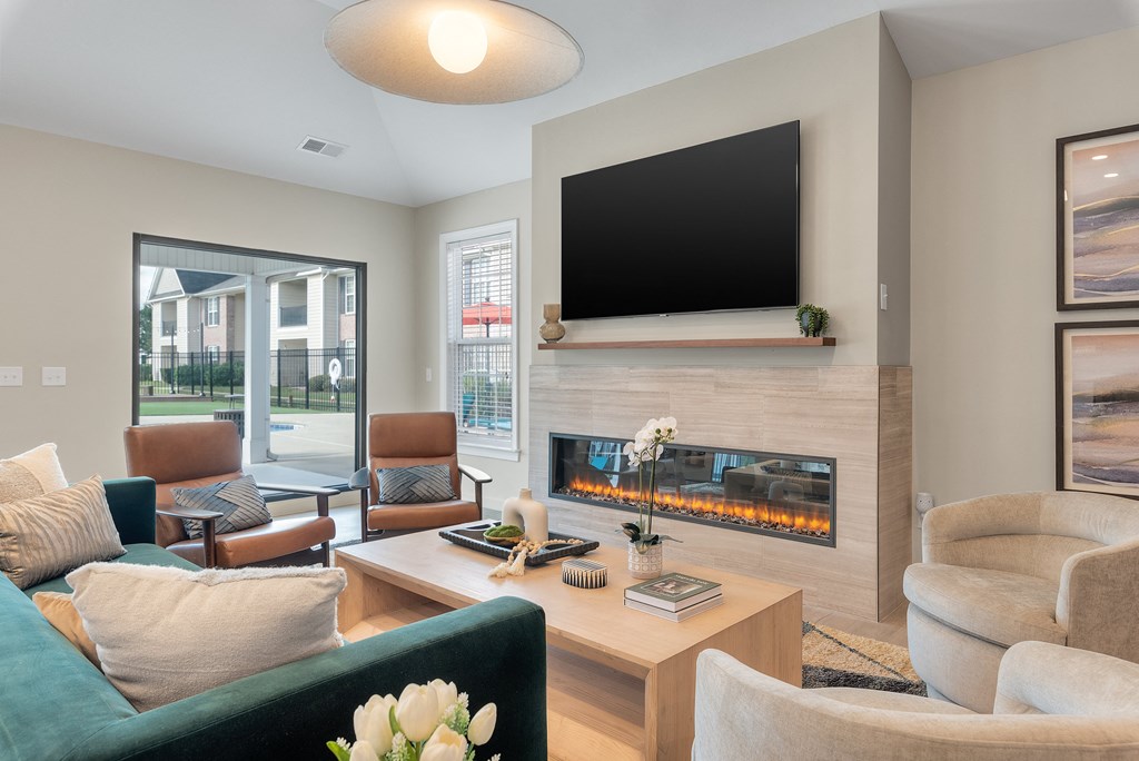 entertaining space, clubhouse