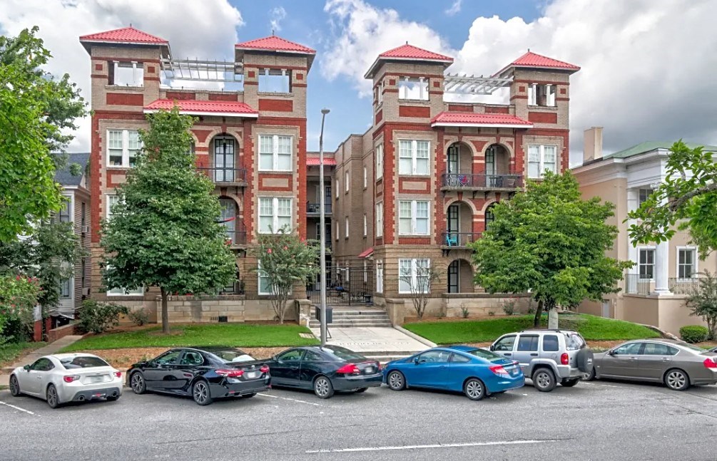the building in which the apartment is located
