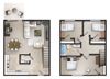 Three-Bedroom Floor Plan three-bedroom townhome for rent gastonia nc
