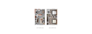 2 Bedroom 1 Bath