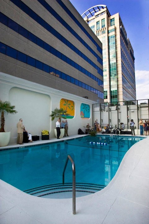 Outdoor Swimming Pool at The Palms 1101, Columbia, SC