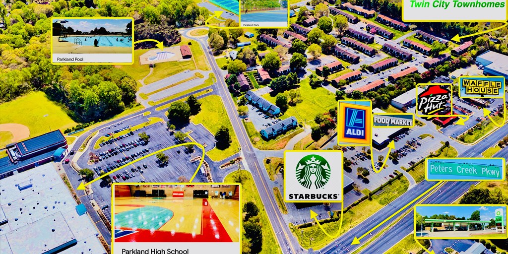 a model of a city with roads and buildings