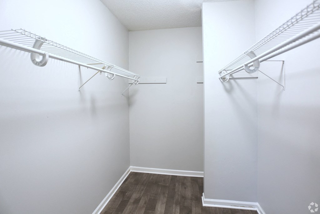 Walk in closets