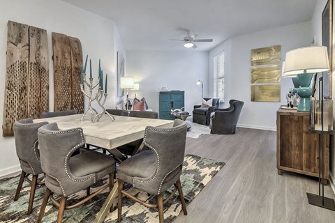Dining Room at Residence at Tailrace Marina, North Carolina