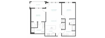 Rio-Grande Floor Plan at Residence at Tailrace Marina, North Carolina, 28120