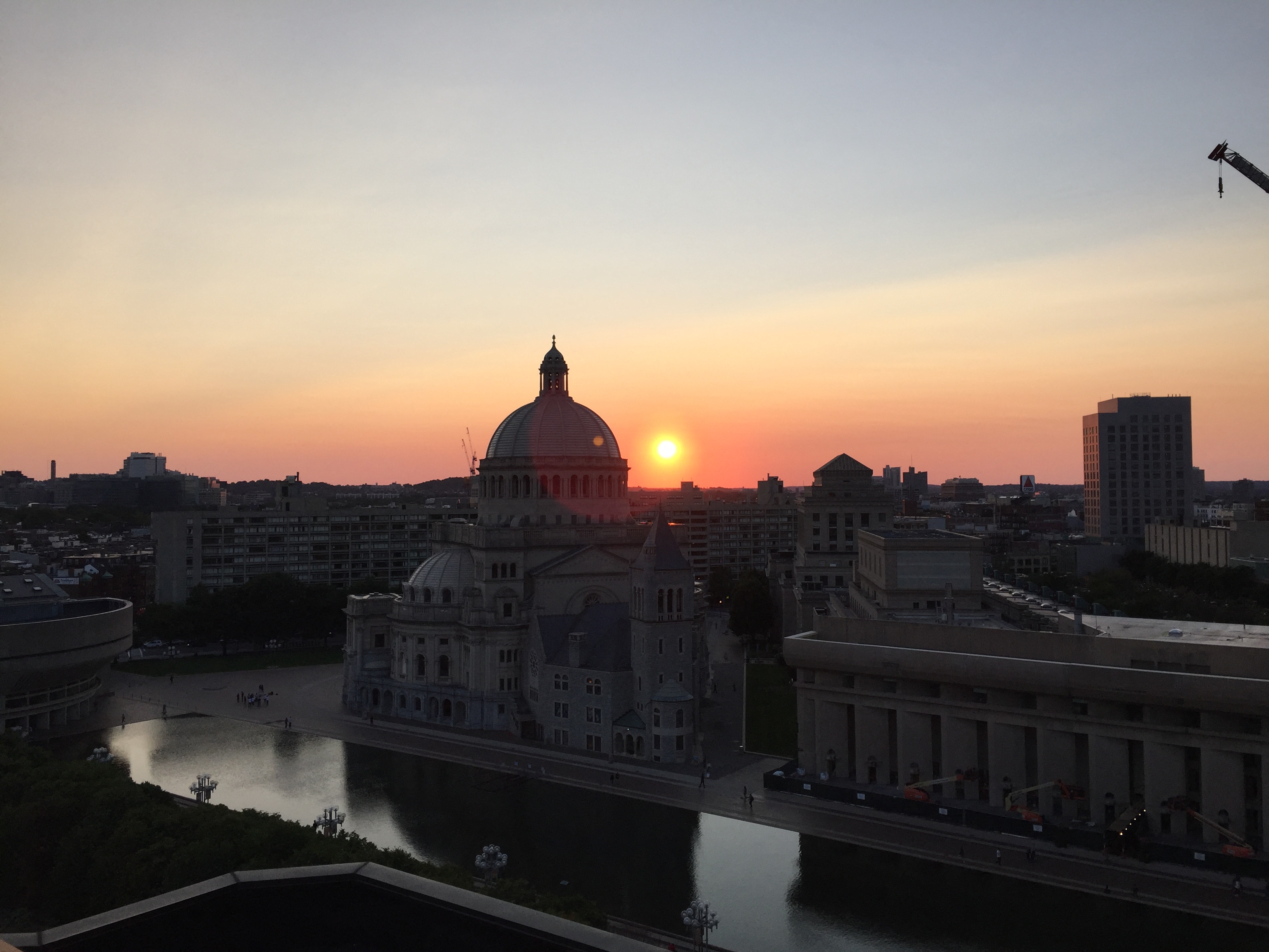 Sunset From Our Pool