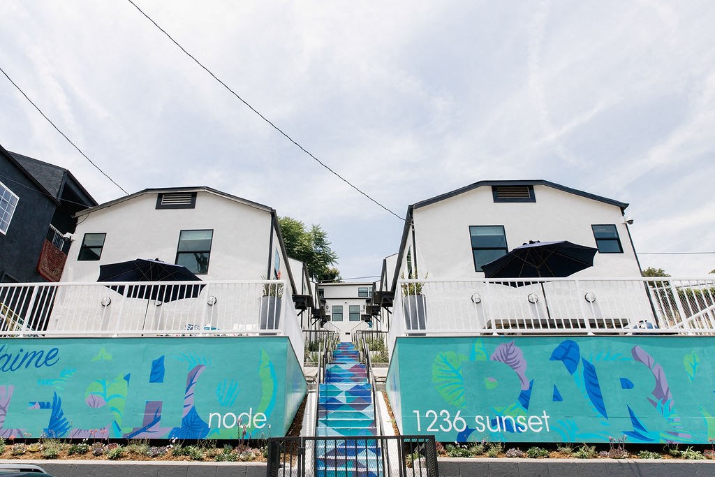 Sunset Boulevard entrance