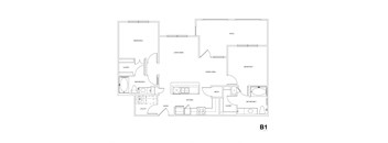 the floor plan of b1 concourse apartments