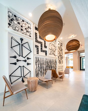 Bike art in Lobby - Photo Gallery 2