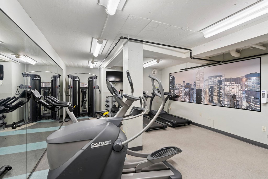 Fitness Center at Celio Apartments, Portland