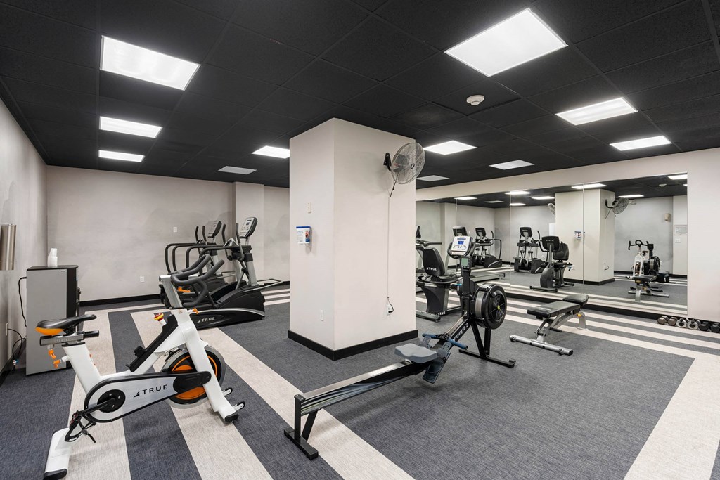 Modern Fitness Center at Vista St. Clair, Portland, OR