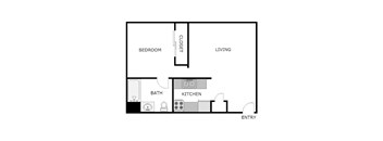 1 Bedroom 1 Bathroom