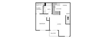 1 Bedroom 1 Bathroom - Upper