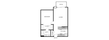 1 Bed 1 Bath