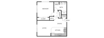 1 Bed 1 Bath