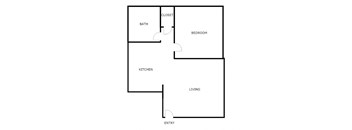 1 Bed 1 Bath
