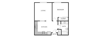 1 Bed 1 Bath