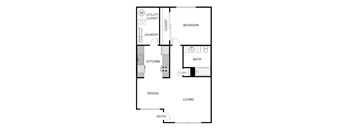 1 BED 1 BATH