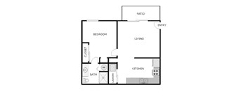 1 Bed 1 Bath