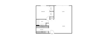 1 Bedroom, 1 Bath