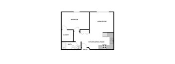 1 Bed 1 Bath