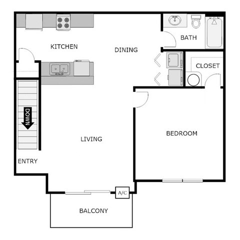 828 Commons Circle 1-2 Beds Apartment for Rent - Photo Gallery 2