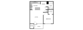 1 Bedroom 1 Bathroom