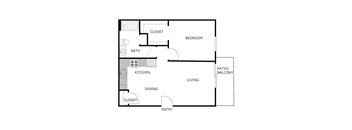 1 Bedroom 1 Bathroom