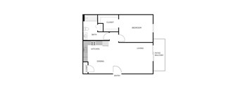 1 Bedroom 1 Bathroom