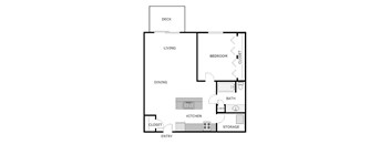 One Bedroom One Bathroom