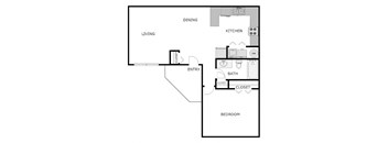 1 Bedroom 1 Bathroom