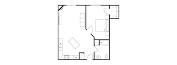 One Bedroom One Bath