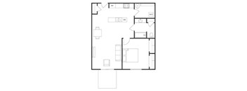 1 BED 1 BATH