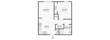 1 Bed 1 Bath