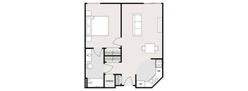 One Bedroom One Bathroom