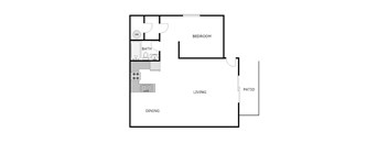 1 Bedroom 1 Bath