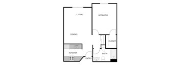 1 Bedroom 1 Bathroom