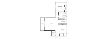 One Bedroom One Bathroom