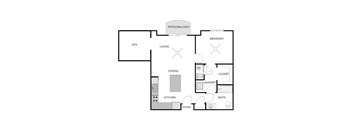1 Bedroom 1 Bathroom with Den  Wisconsin