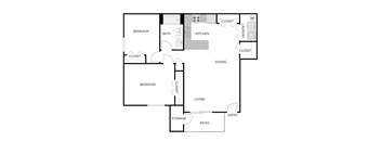 2 Bedroom 1 Bathroom - Lower